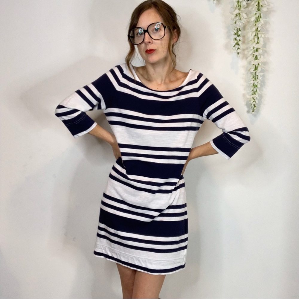 LILY PULITZER striped t-shirt dress cotton 1859